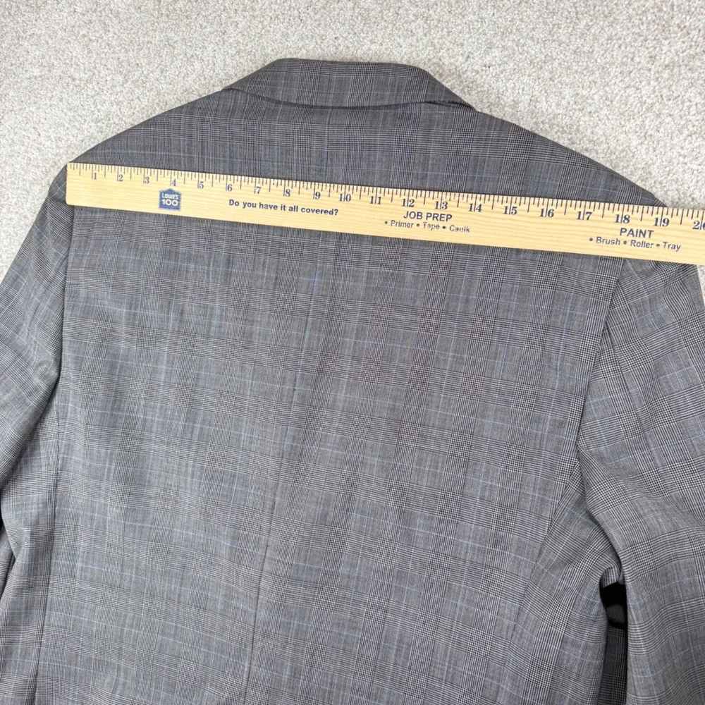 Brooks Brothers Sport Coat Mens 42R Grey Explorer Regent Fit Wool Plaid Blazer